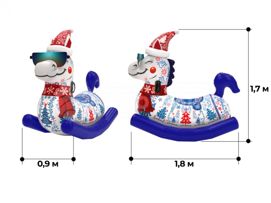 Пони-качалка — реквизит для ивента и праздника