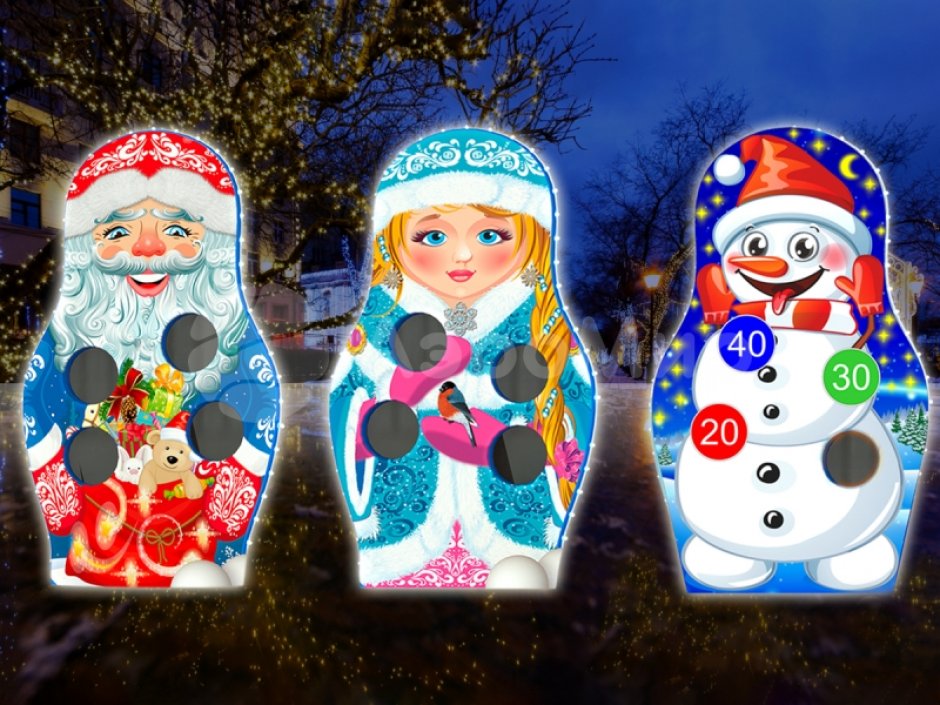 Новогодний тир 