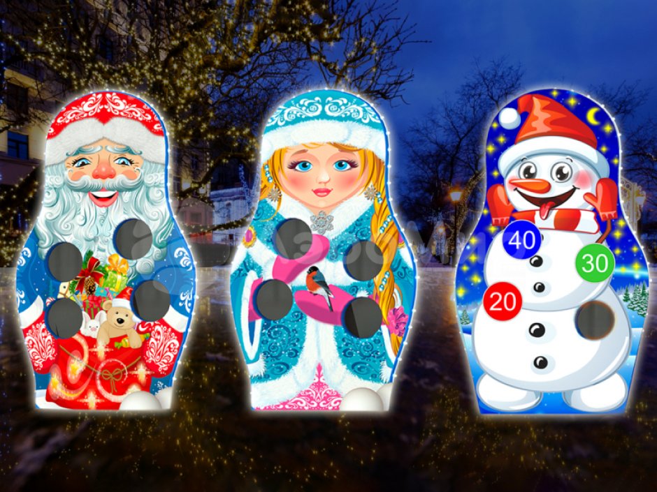 Матрёшка-тир — игра на меткость и точность