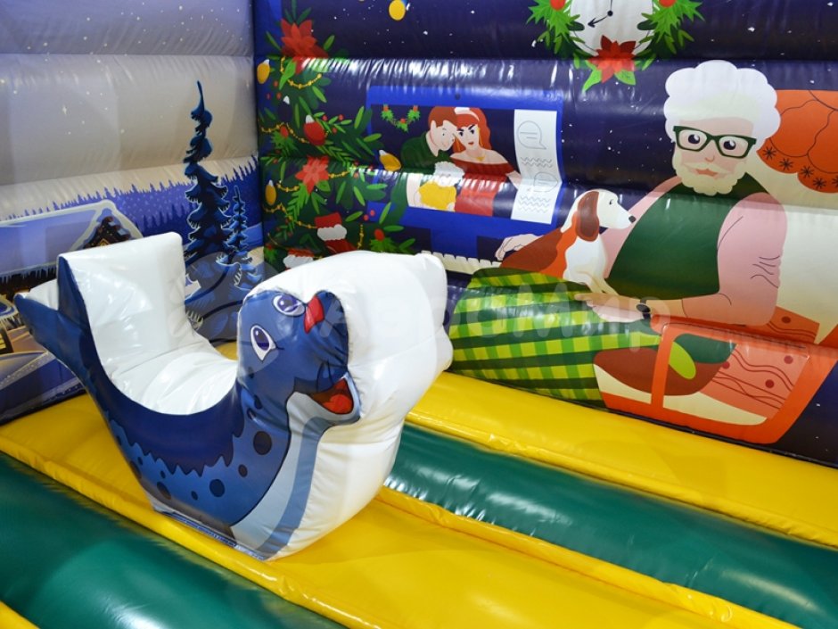 Надувной батут для бизнеса — Новогодняя сказка