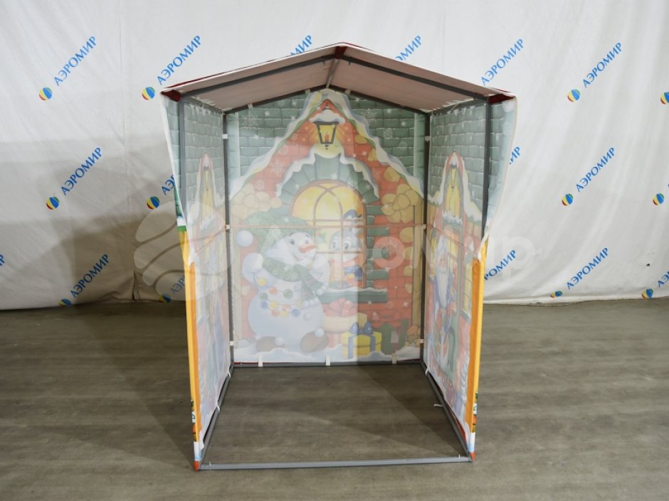 Новогодняя палатка на металлокаркасе
