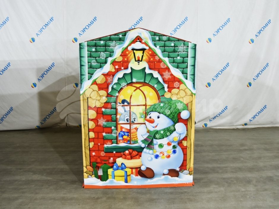 Новогодняя палатка на металлокаркасе