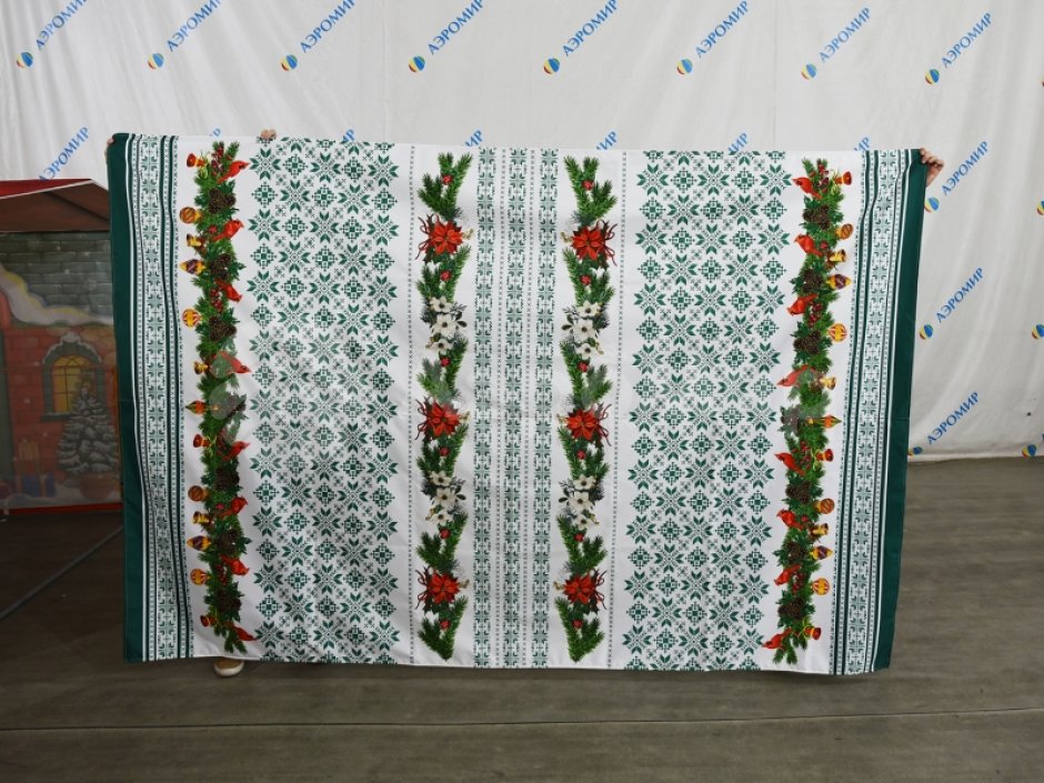 Новогодняя палатка на металлокаркасе