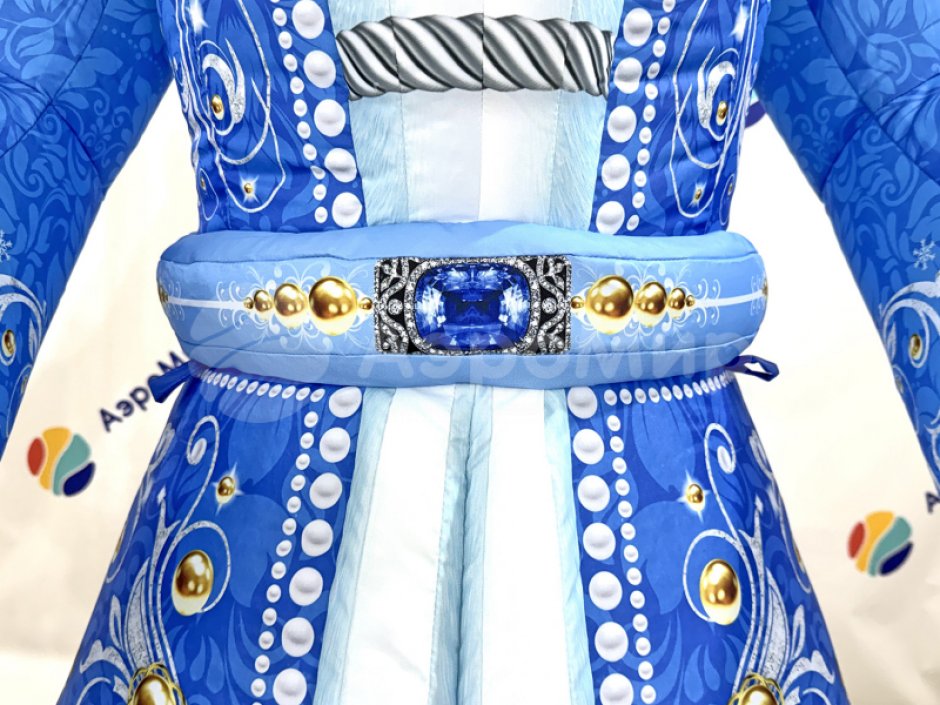 Надувная Снегурочка премиум 2.0