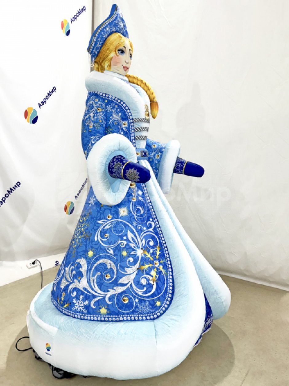 Надувная Снегурочка премиум 2.0