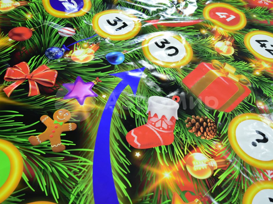 Напольная игра бродилка 3 х 4,5 м