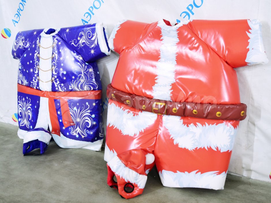 Битва Санты и Деда Мороза — игровой реквизит к новогодним играм и развлечениям