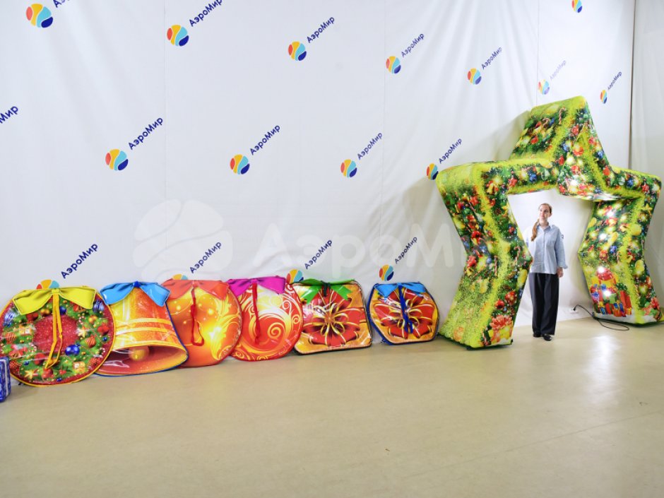 Уличный комплект оформления Зимняя сказка — Город