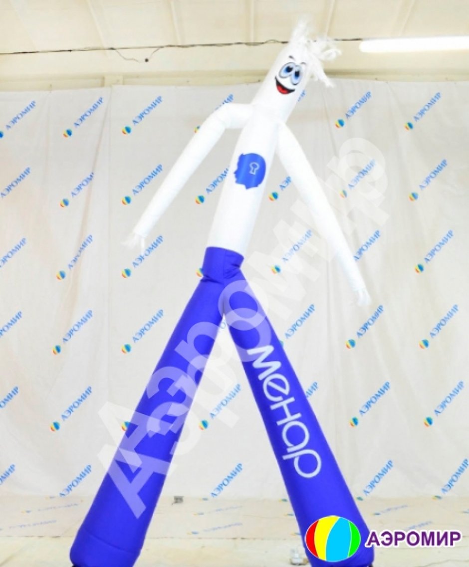 Сменная оболочка аэромена, рекламных фигур и запасные части к ним из ткани