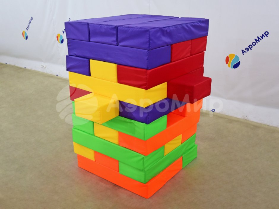 Командный игровой реквизит Мега дженга