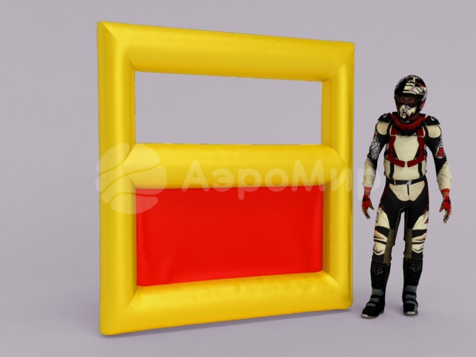 Надувная тактическая фигура Окно (Window) для игры в пейнтбол, нёрф, лазертаг и арчеритаг