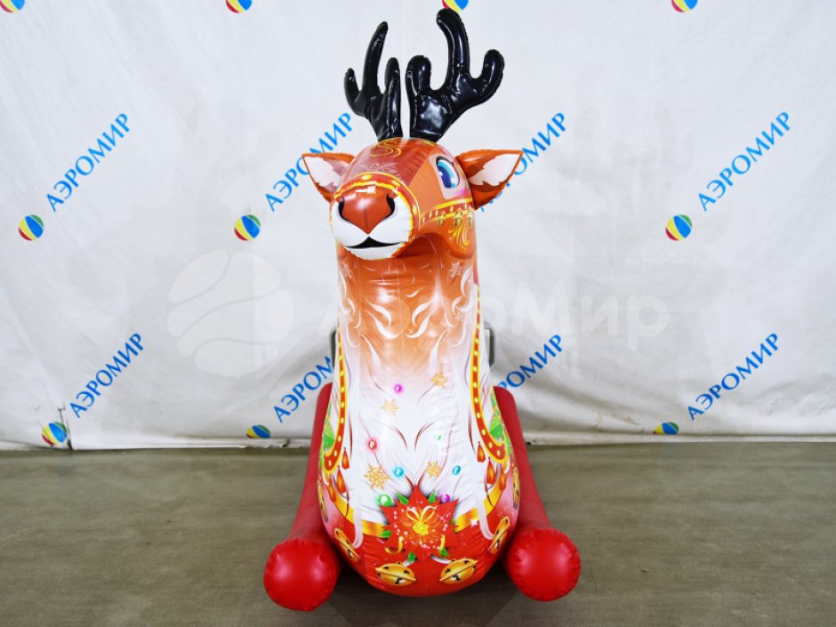 Надувная фигура качалка Олень