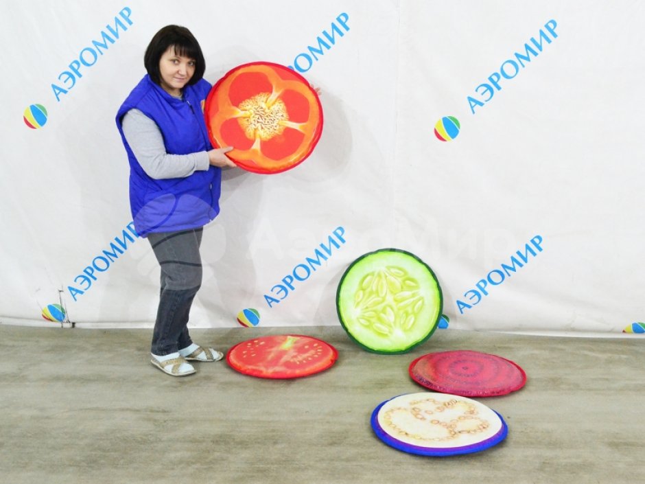 Мягкий игровой модуль Овощи