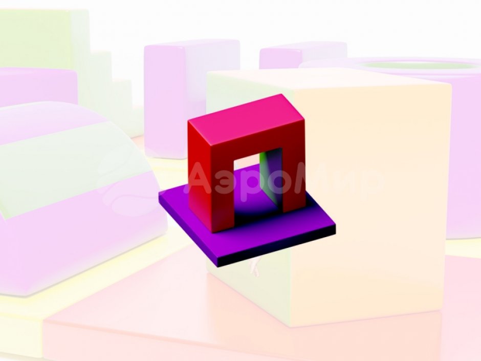 Мягкий игровой модуль П - элемент мягкой полосы