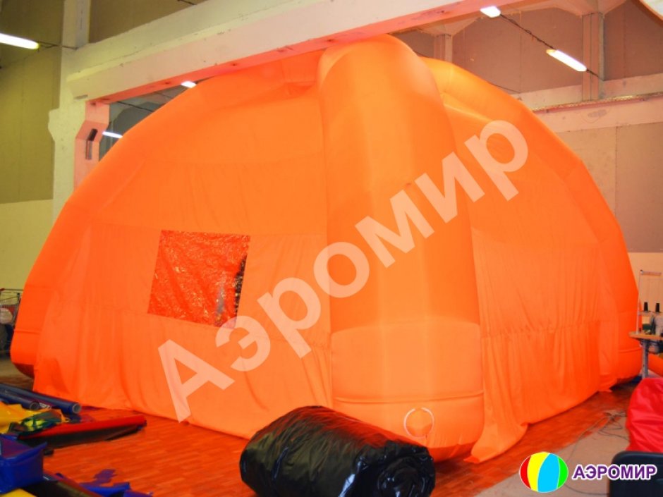 Надувные палатки — пневмокаркасные палатки