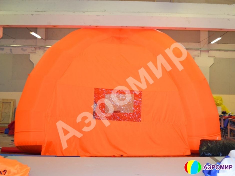 Надувные палатки — пневмокаркасные палатки