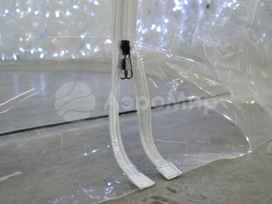 Праздничная фотозона Шатёр — прозрачная палатка с подсветкой