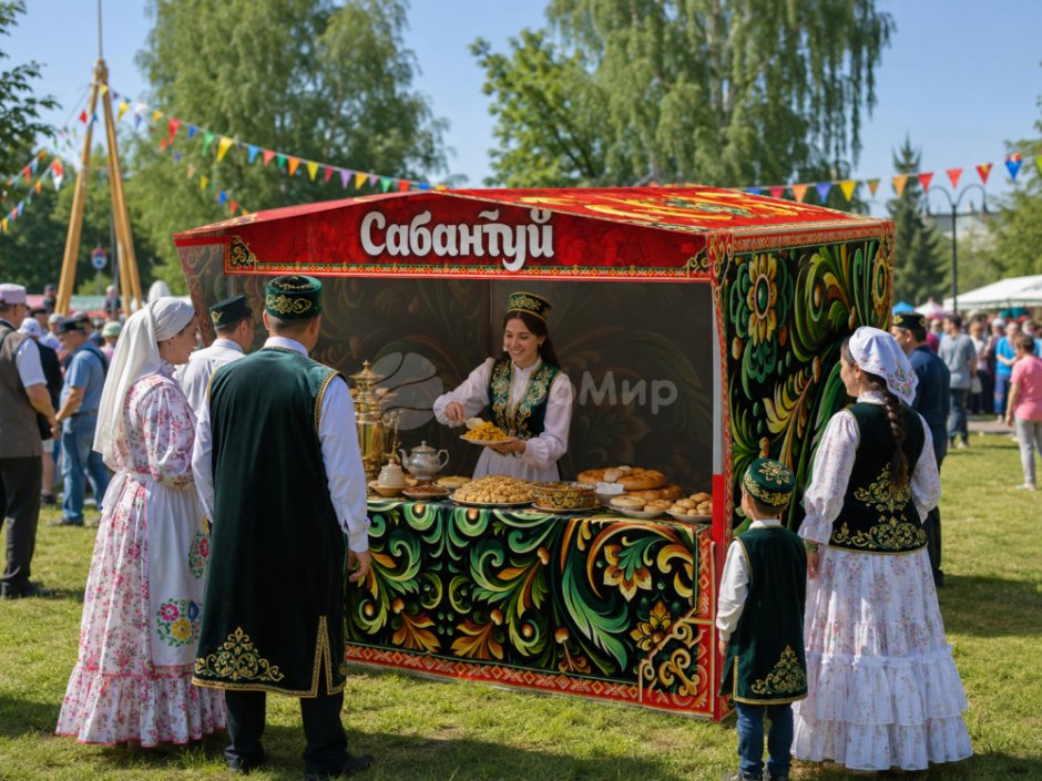 Палатка каркасная Сабантуй