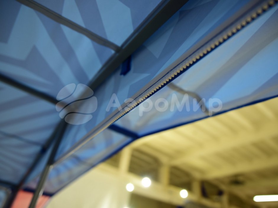 Каркасная палатка 2,5 х 2,5 м — металлокаркас, материал оксфорд + ПВХ