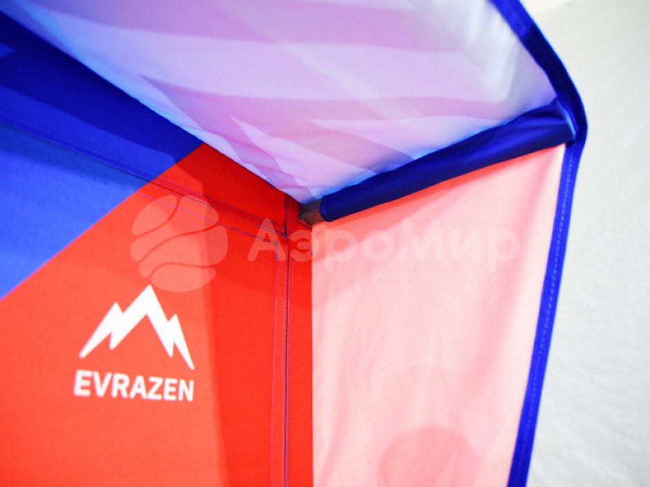 Каркасная палатка 1,4 х 1,4 м — металлокаркас, материал оксфорд + ПВХ