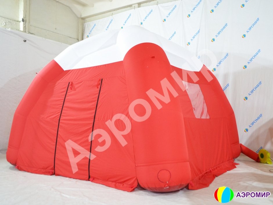 Надувные палатки — пневмокаркасные палатки