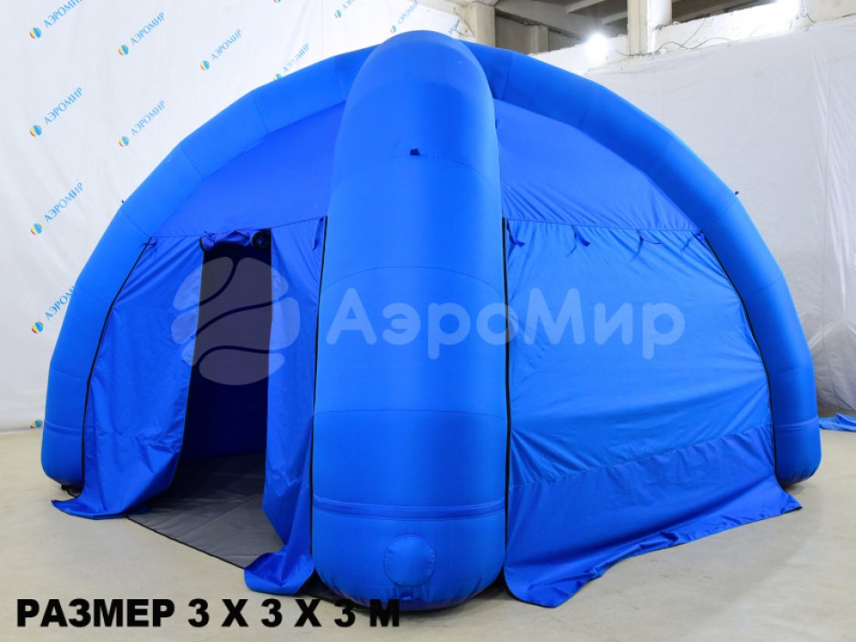 Надувные палатки — пневмокаркасные палатки