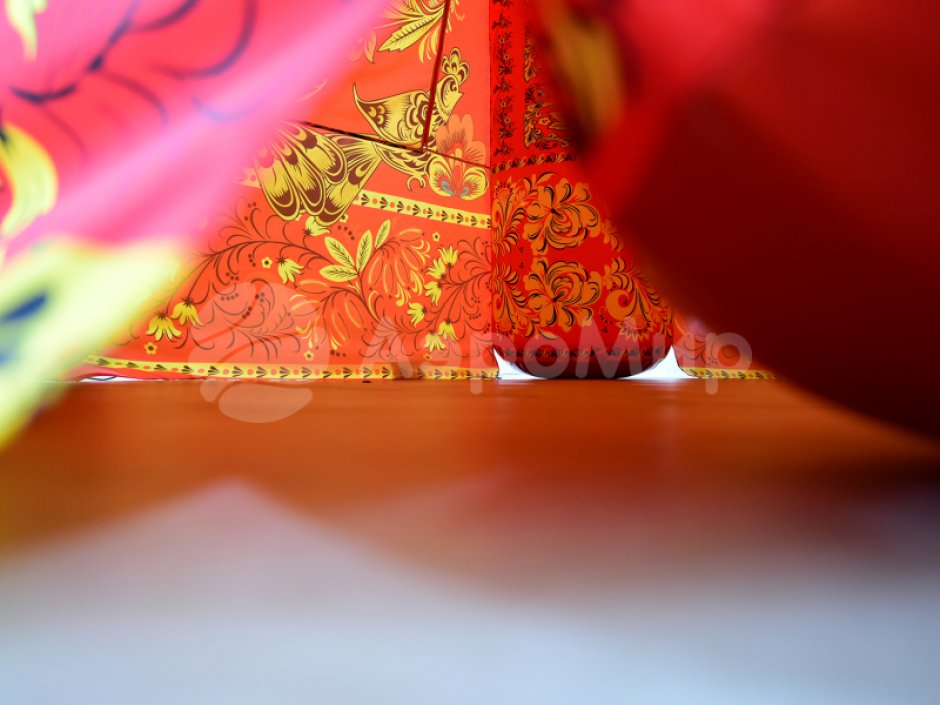 Надувная палатка — полная запечатка + декор