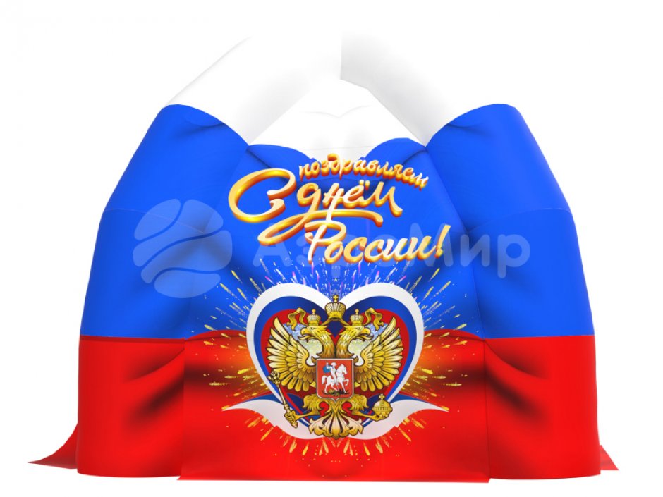 Надувная палатка Триколор Премиум