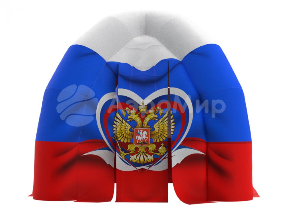 Надувная палатка Триколор Премиум