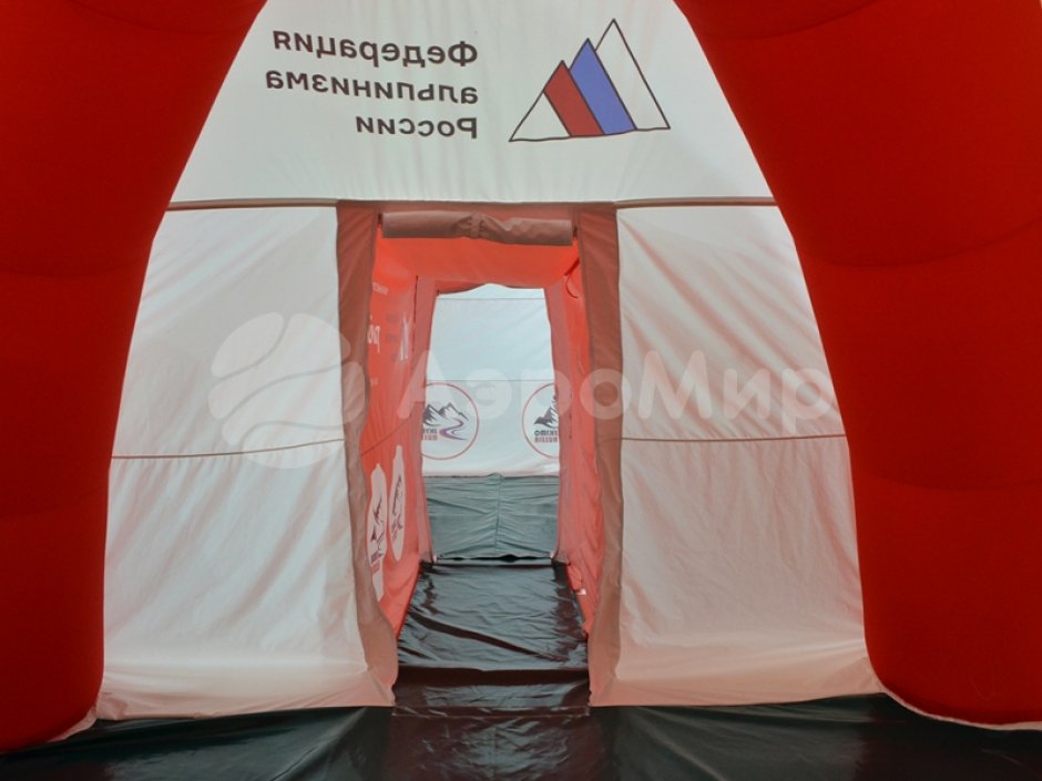 Надувная модульная палатка из 2 и более секций