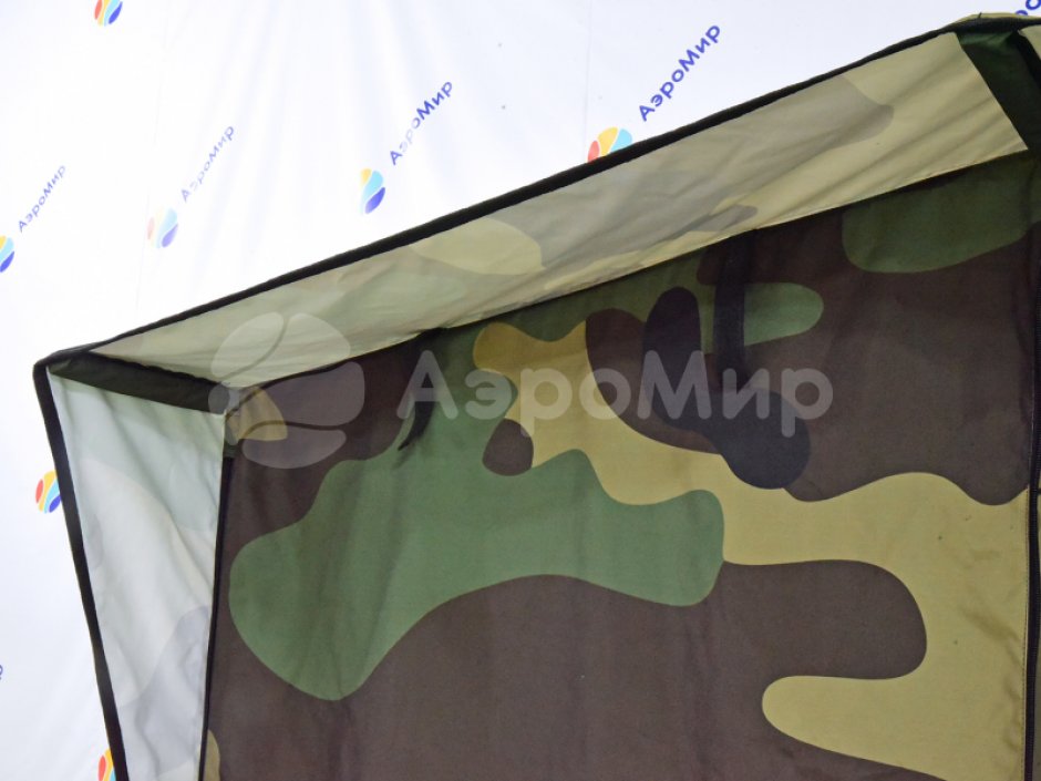 Каркасная палатка 2,0 х 2,0 м — металлокаркас, материал оксфорд + ПВХ