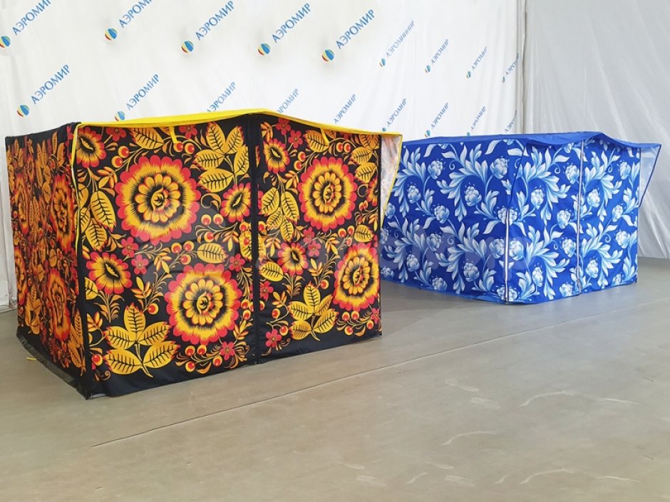 Каркасная палатка 2,5 х 2,5 м — металлокаркас, материал оксфорд + ПВХ