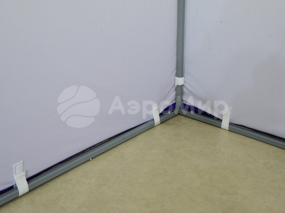 Каркасная палатка 2,0 х 2,0 м — металлокаркас, материал оксфорд + ПВХ