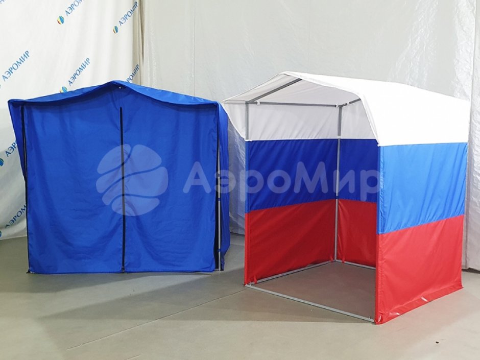 Каркасная палатка 1,4 х 1,4 м — металлокаркас, материал оксфорд + ПВХ