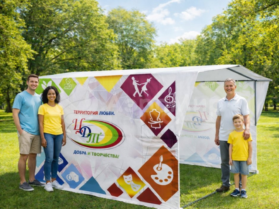 Палатка на каркасе