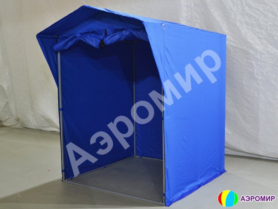 Каркасная палатка 1,4 х 1,4 м — металлокаркас, материал оксфорд + ПВХ