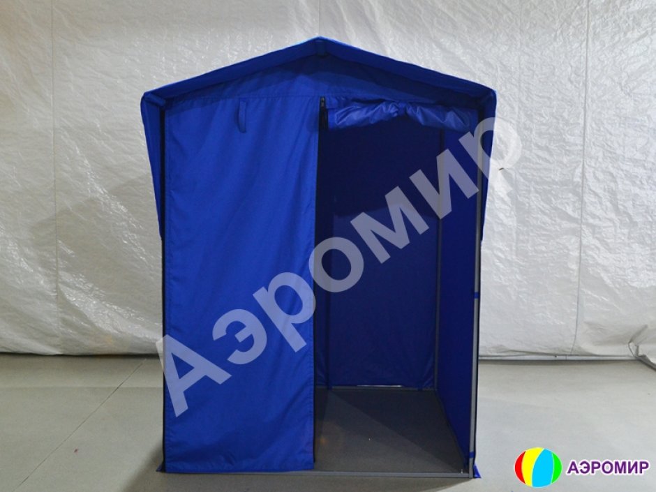 Каркасная палатка 1,4 х 1,4 м — металлокаркас, материал оксфорд + ПВХ