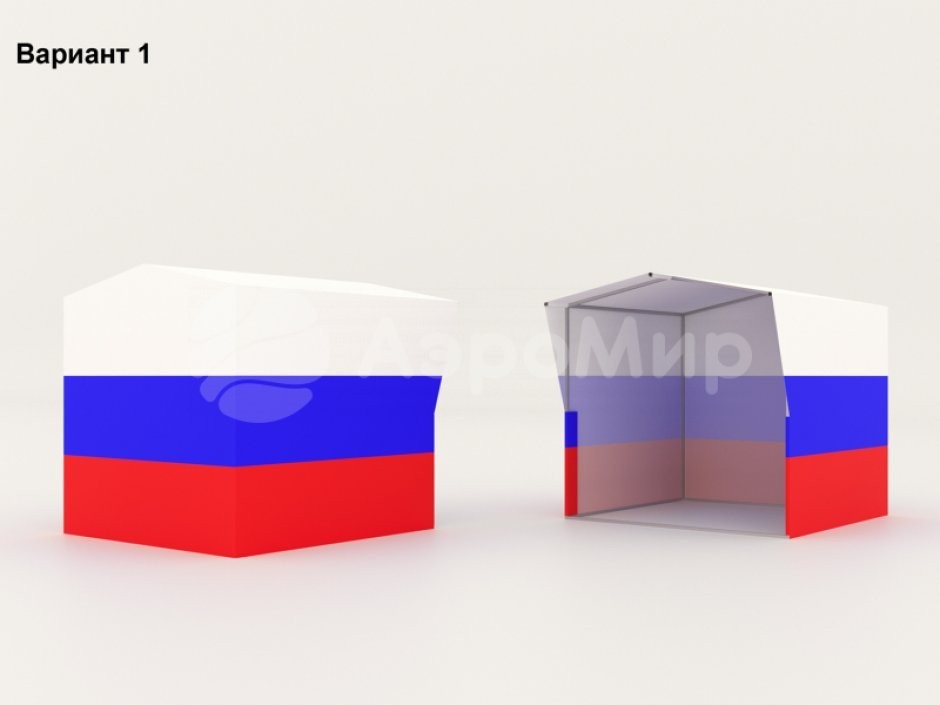 Каркасная палатка 2,0 х 2,0 м — металлокаркас, материал оксфорд + ПВХ