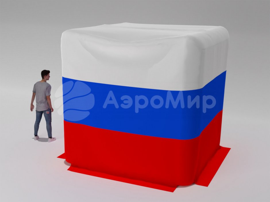 Квадратная надувная палатка