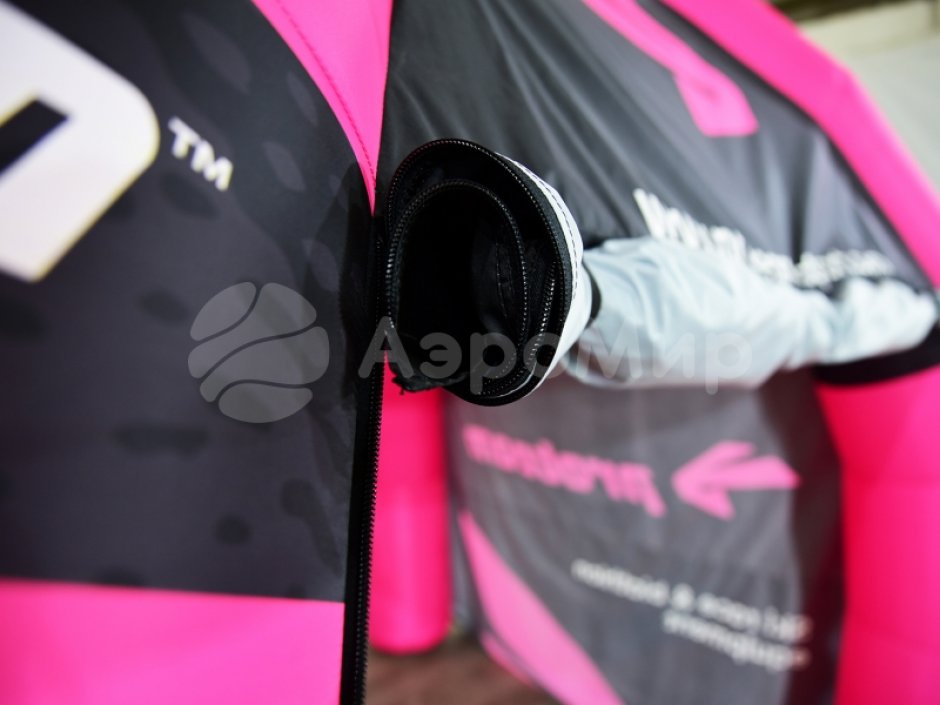 Надувная палатка Лайт — с нанесением печати