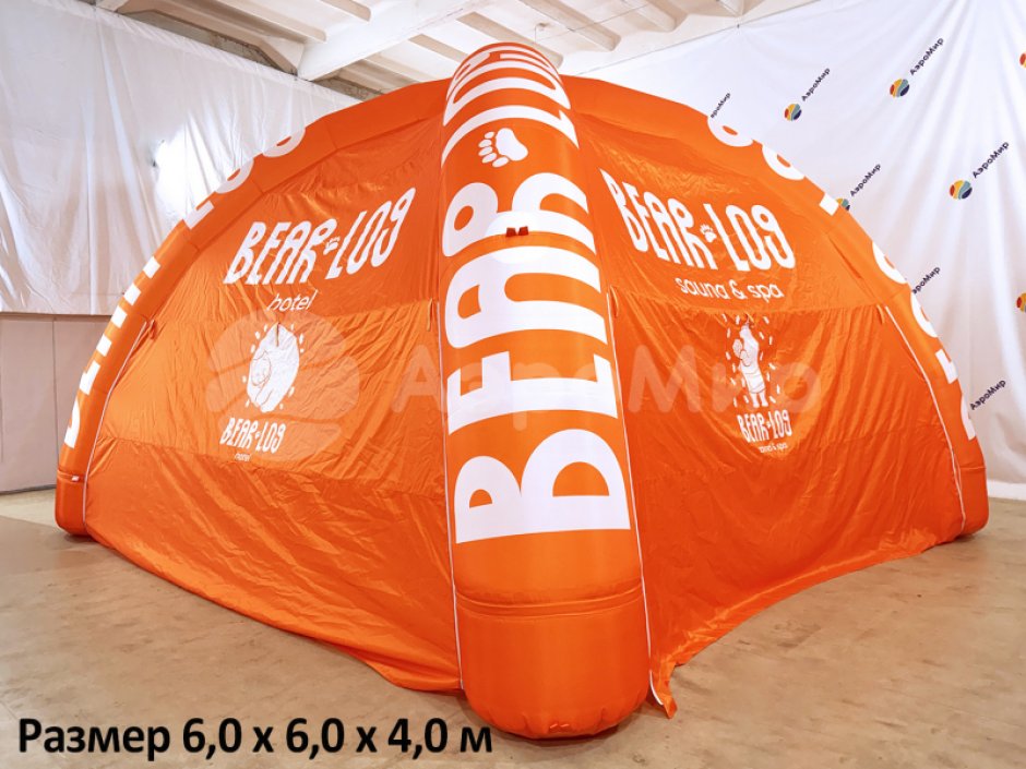 Надувная палатка Лайт — пневмокаркасная палатка для мероприятий, праздников, сервиса