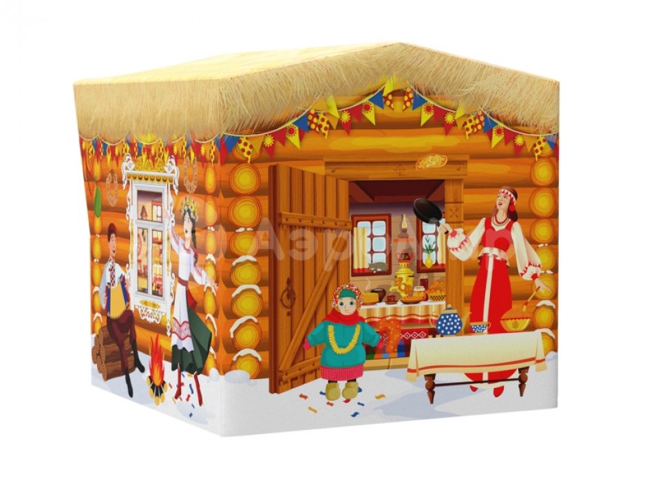 Металлокаркасная палатка с декором