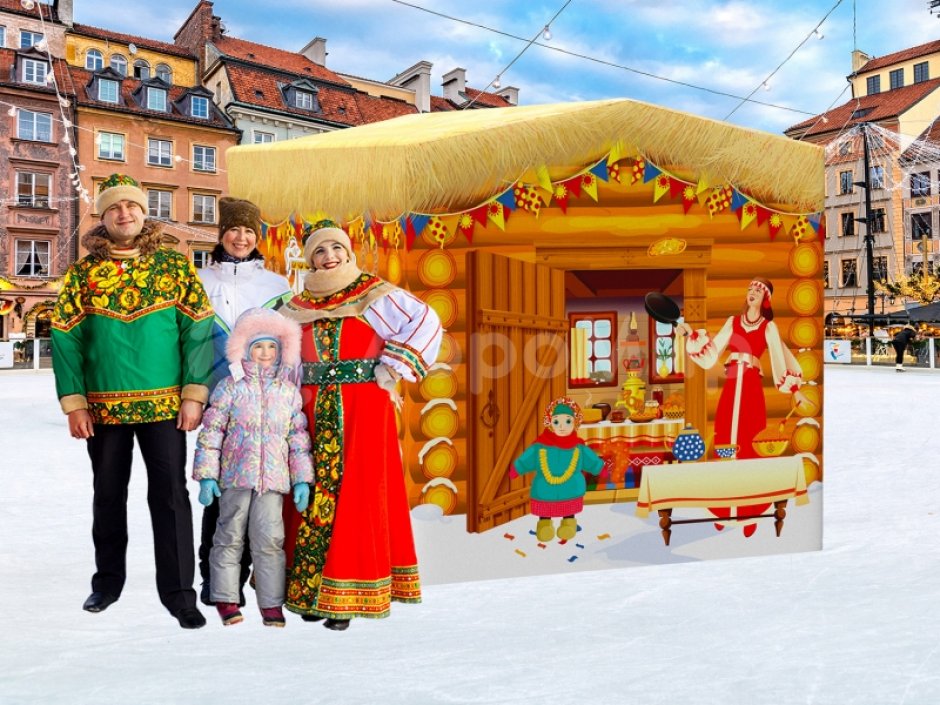 Металлокаркасная палатка с декором