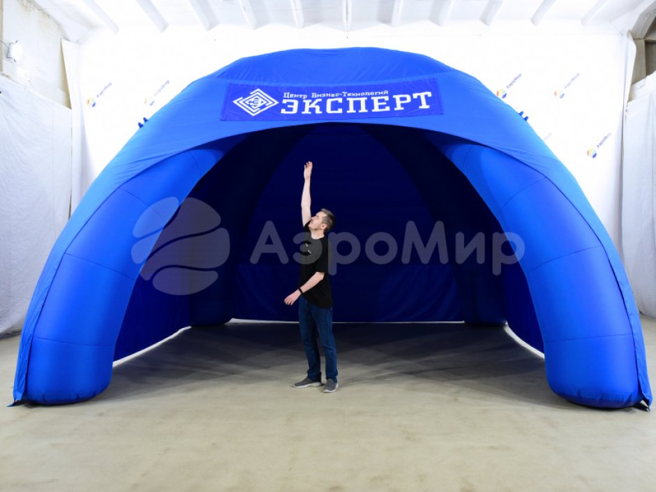 Надувная четырехопорная палатка