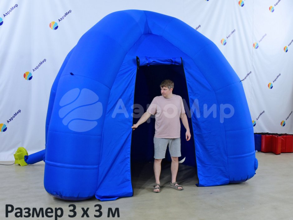 Надувные палатки — пневмокаркасные палатки