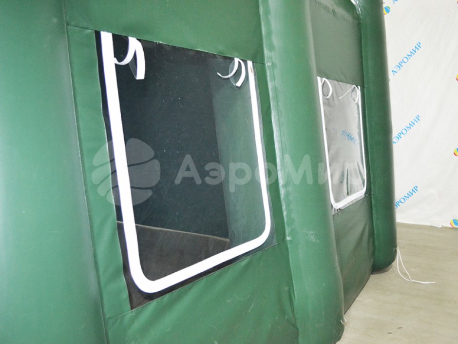 Армейская надувная палатка