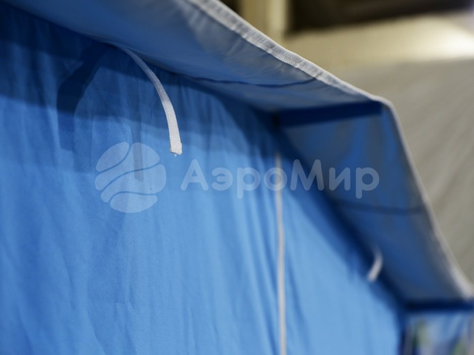 Каркасная палатка 1,4 х 1,4 м — металлокаркас, материал оксфорд + ПВХ