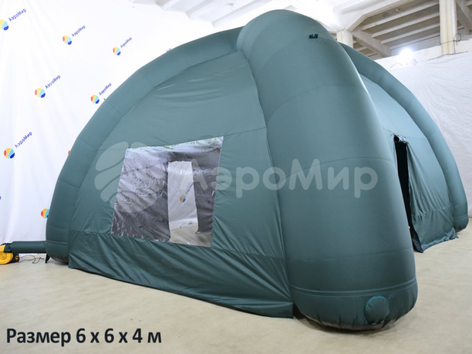 Надувные палатки — пневмокаркасные палатки