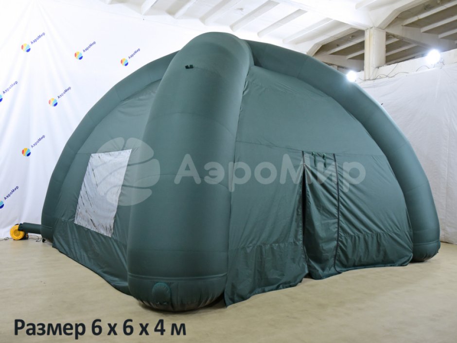 Надувные палатки — пневмокаркасные палатки
