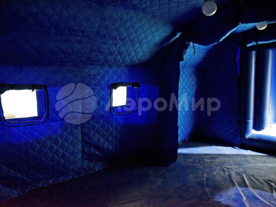 Армейская надувная палатка